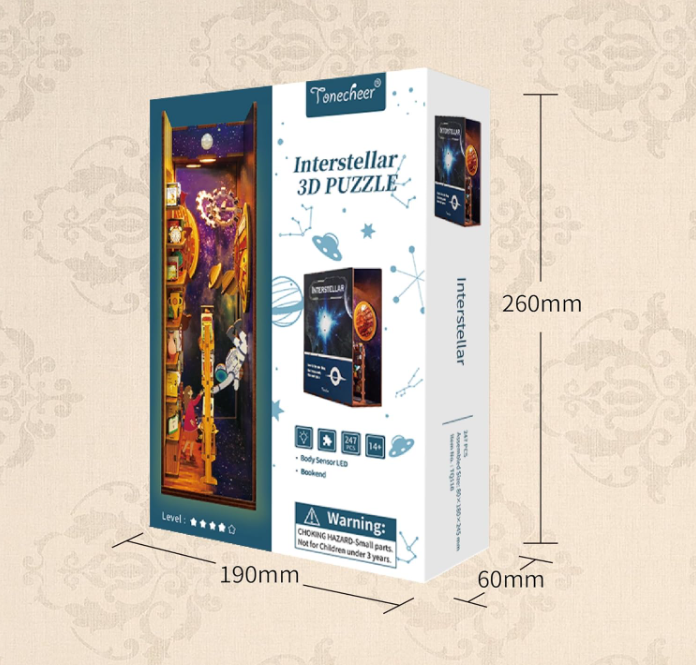 3D wooden Puzzle Interstellar