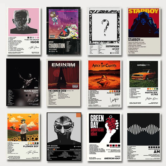 Pósters Musicales Vintage